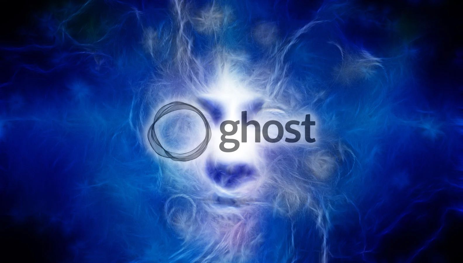 Ghost cms. Ghost cms logo.