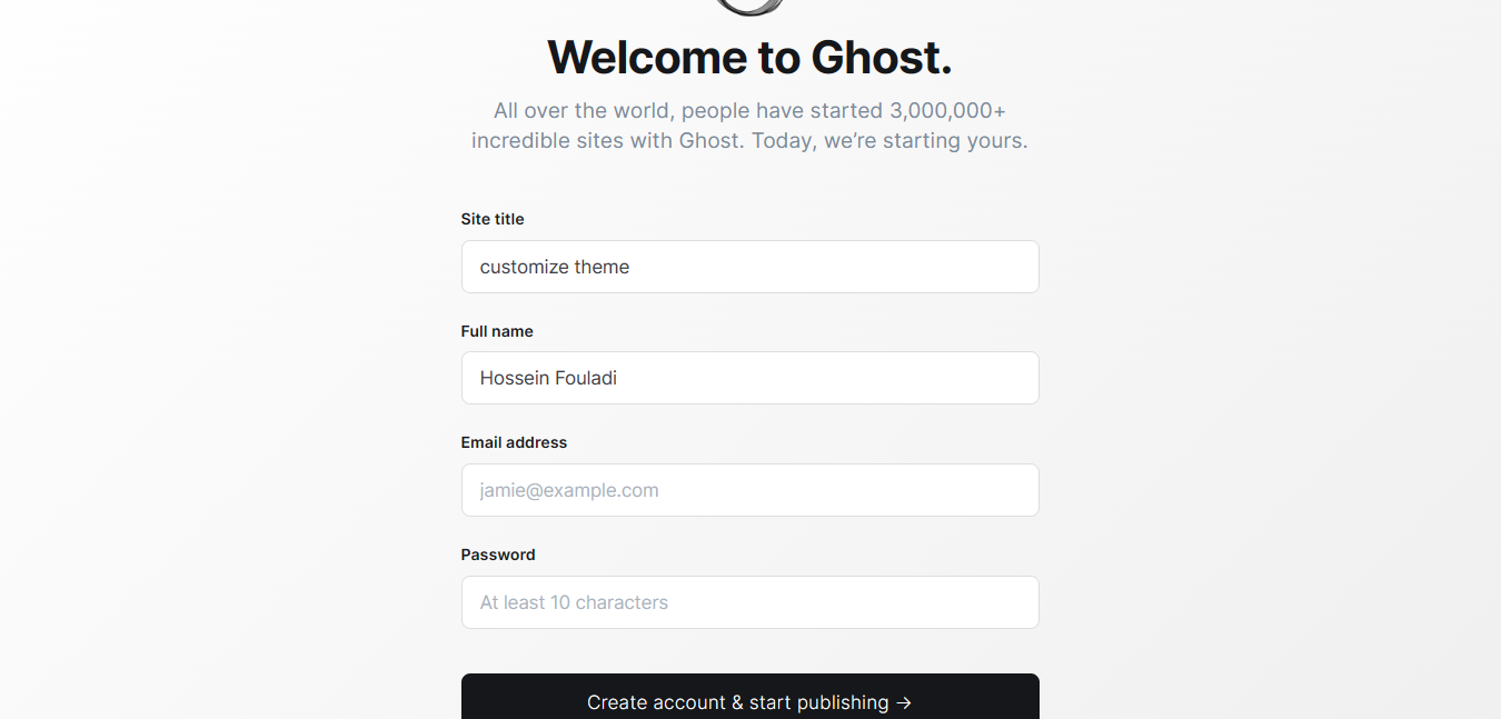 Introduction to ghost CMS