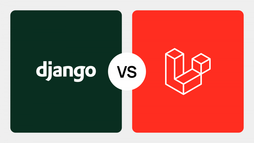 Comparison between Laravel (PHP) and Django (Python) in terms of Architecture, performance, security, and Scalability.