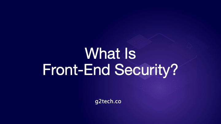 Front-End Security